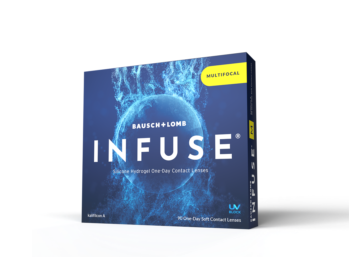 Box of INFUSE Multifocal Daily Contact Lens