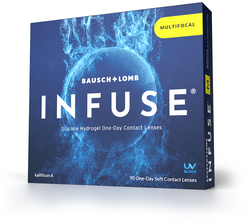 Box of INFUSE Multifocal Daily Contact Lenses